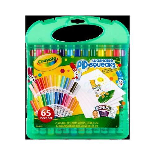 Crayola Pip-Squeaks Washable Markers Kit  25 ct