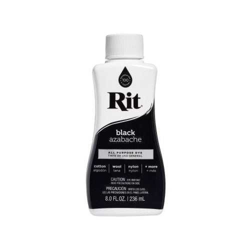 Rit Dye Liquid Black 8oz