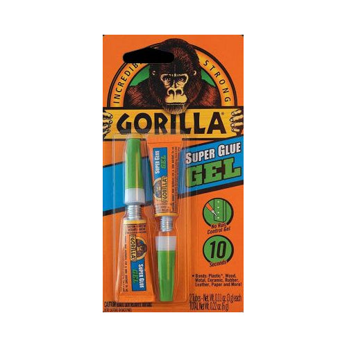 GORILLA SUPR GLUE GEL 2-3G TUB