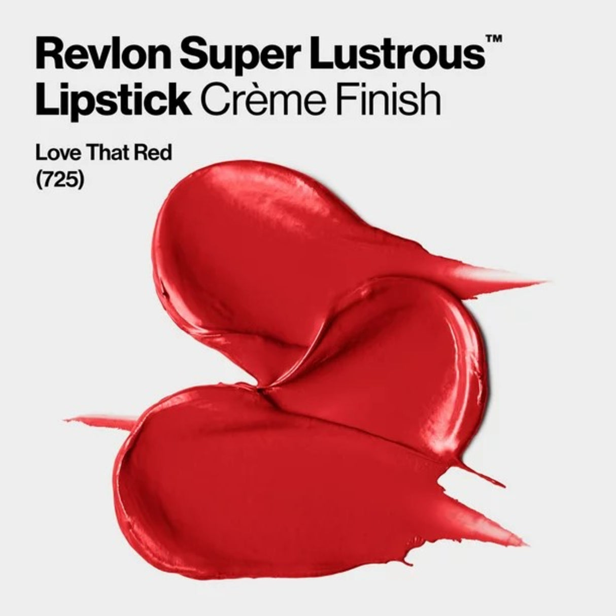 Revlon Super Lustrous Lipstick with Moisturizing Creamy Formula - Love That Red