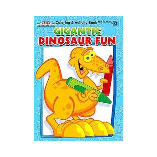 DINOSAUR FUN COL/ACT 80PG