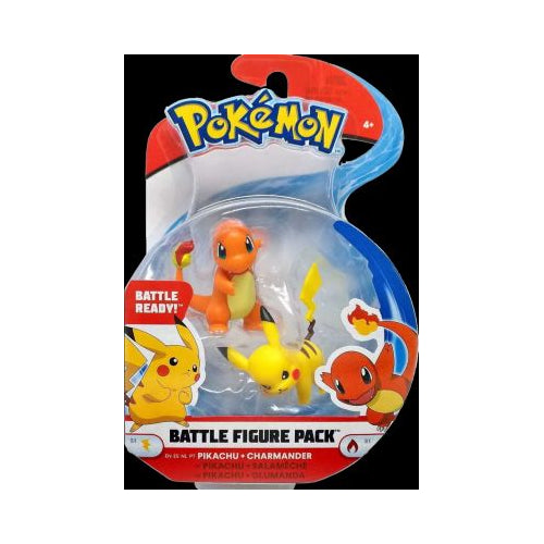 Pokémon Battle Figure Set (3-Pack) - 2" Jigglypuff, 2" Munchlax, 3" Flareon