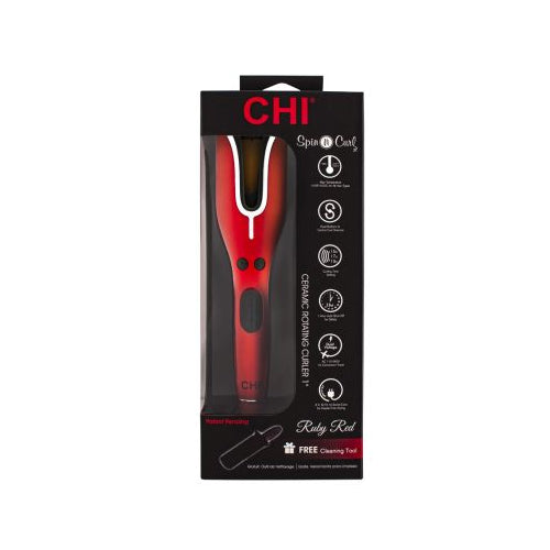 CHI SPIN N CURL 1" - RUBY RED