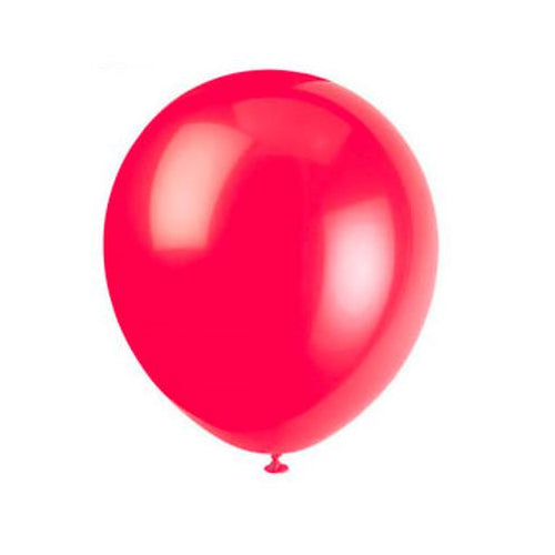 BALLOON 9IN 20CT RUBY RED