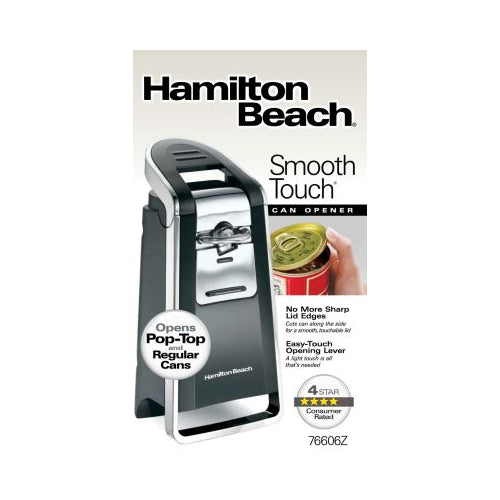 Hamilton Beach® Smooth Touch® Can Opener, BLACK, 76606Z