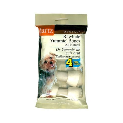 DOG TREAT YUMMIE BONES 4 PK