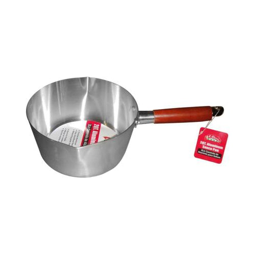 2QT SAUCE PAN WOOD HANDLE