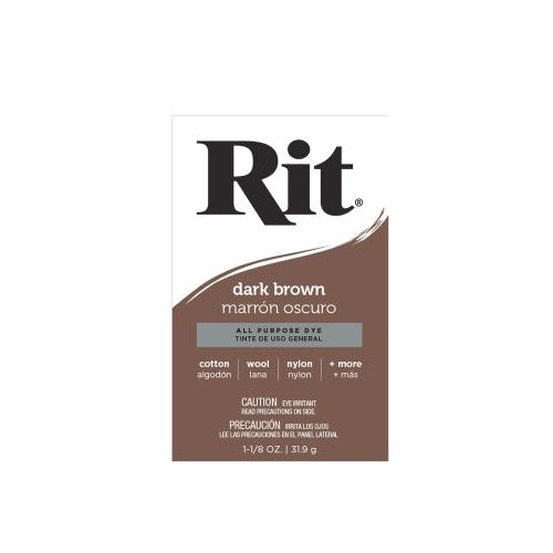 Rit Dye Powder Dark Brown 1-1/8oz