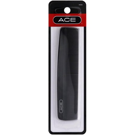 ACE 5" Classic Fine Tooth Pocket Comb - Black-013114616364-LR-72942-1-LR eShop