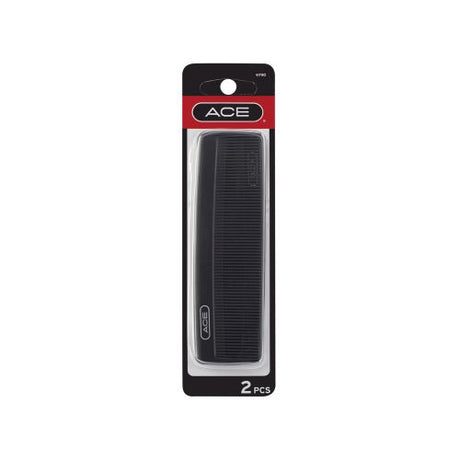 ACE 5" Classic Pocket Comb - Black, 2 count-041457617809-LR-286827-1-LR eShop