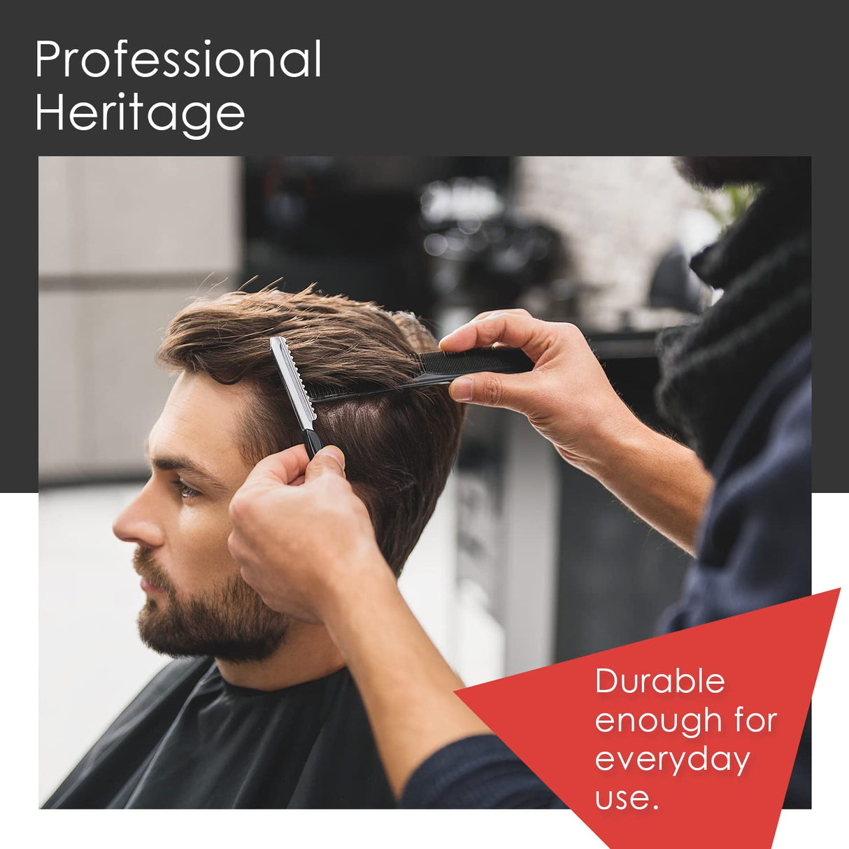 ACE 7" All Purpose Comb - Black-013114612861-LR-72819-5-LR eShop