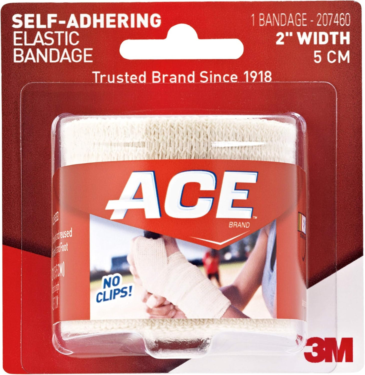 ACE Self-Adhering Elastic Bandage Wrap - White, 2 inches-051131203709-LR-255711-1-LR eShop