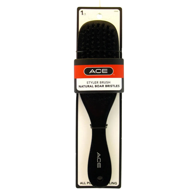 ACE Wooden Boar Styler Brush - Black-013114173706-LR-335497-1-LR eShop