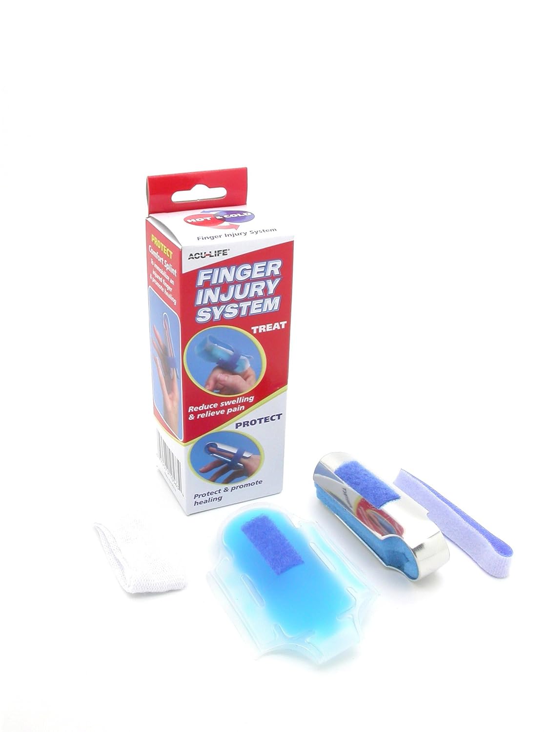ACU-LIFE Finger Injury System, 4 Piece Set-079573105634-LR-338799-2-LR eShop