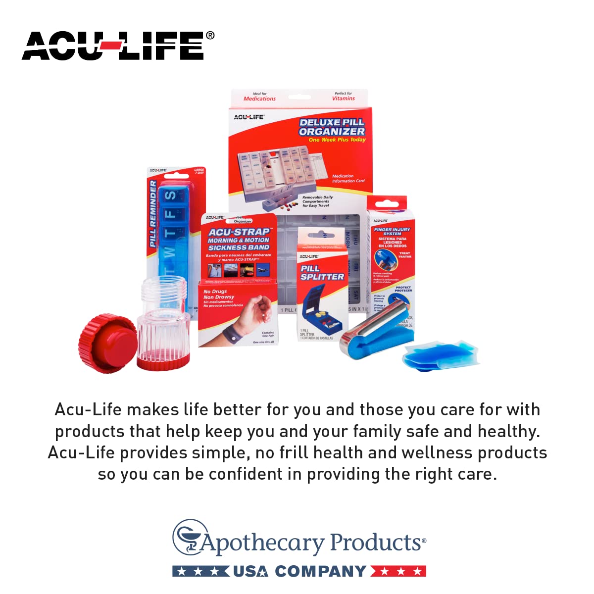 ACU-LIFE Finger Injury System, 4 Piece Set-079573105634-LR-338799-8-LR eShop