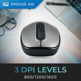 Adesso iMouse A10 Antimicrobial Wireless Mouse - Black and Silver-783750010672-LR-340064-7-LR eShop
