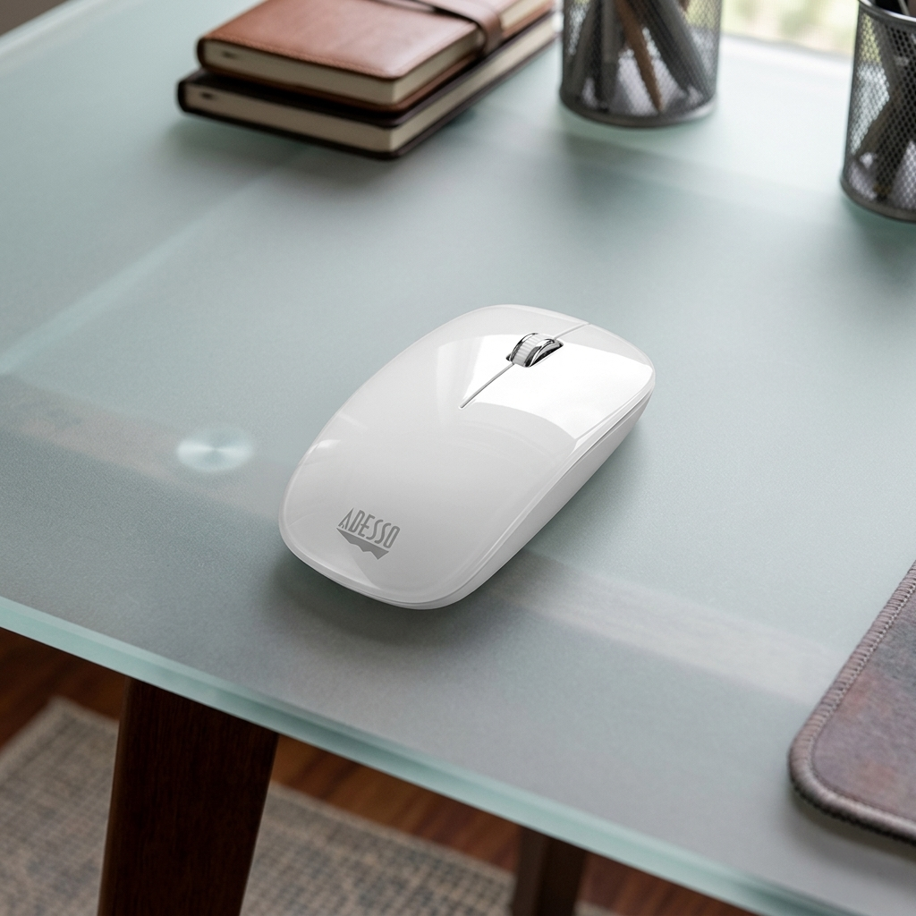 Adesso iMouse M300W Bluetooth Optical Mouse - White-783750005487-LR-340805-3-LR eShop