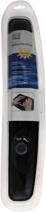 Adesso TRUForm Memory Foam Keyboard Wrist Rest - Black-783750009225-LR-335793-2-LR eShop