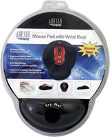 Adesso TRUForm Mouse Pad with Memory Foam Wrist Support - Black-783750009218-LR-335792-2-LR eShop