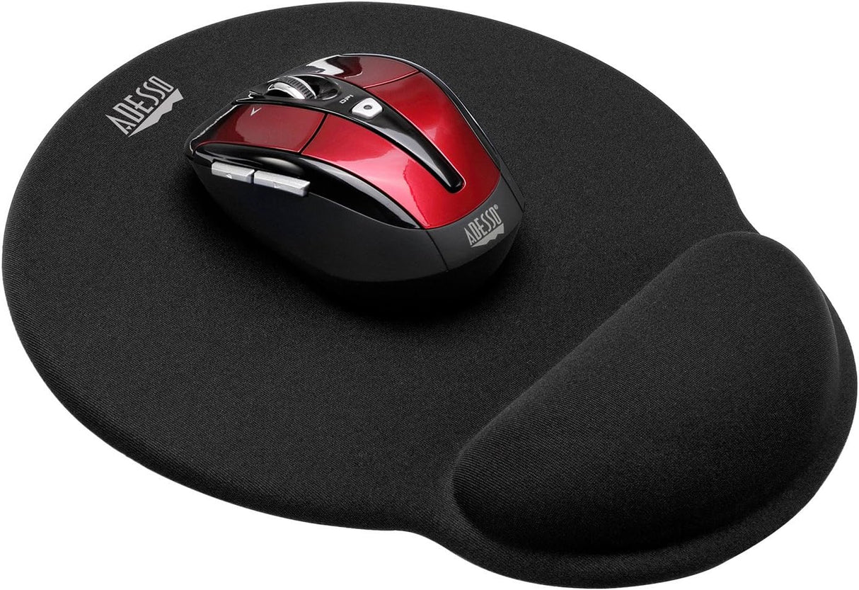Adesso TRUForm Mouse Pad with Memory Foam Wrist Support - Black-783750009218-LR-335792-3-LR eShop
