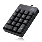 Adesso USB Spill Resistant 18-Key Numeric Keypad - Black-783750008754-LR-322141-3-LR eShop