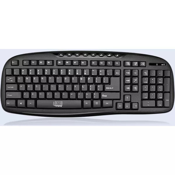 Adesso WKB-1330CB Wireless Keyboard and Mouse - Black-783750007740-LR-322140-4-LR eShop