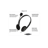 Adesso Xtream H4 Stereo Headset with Microphone - Black-783750009157-LR-322137-6-LR eShop