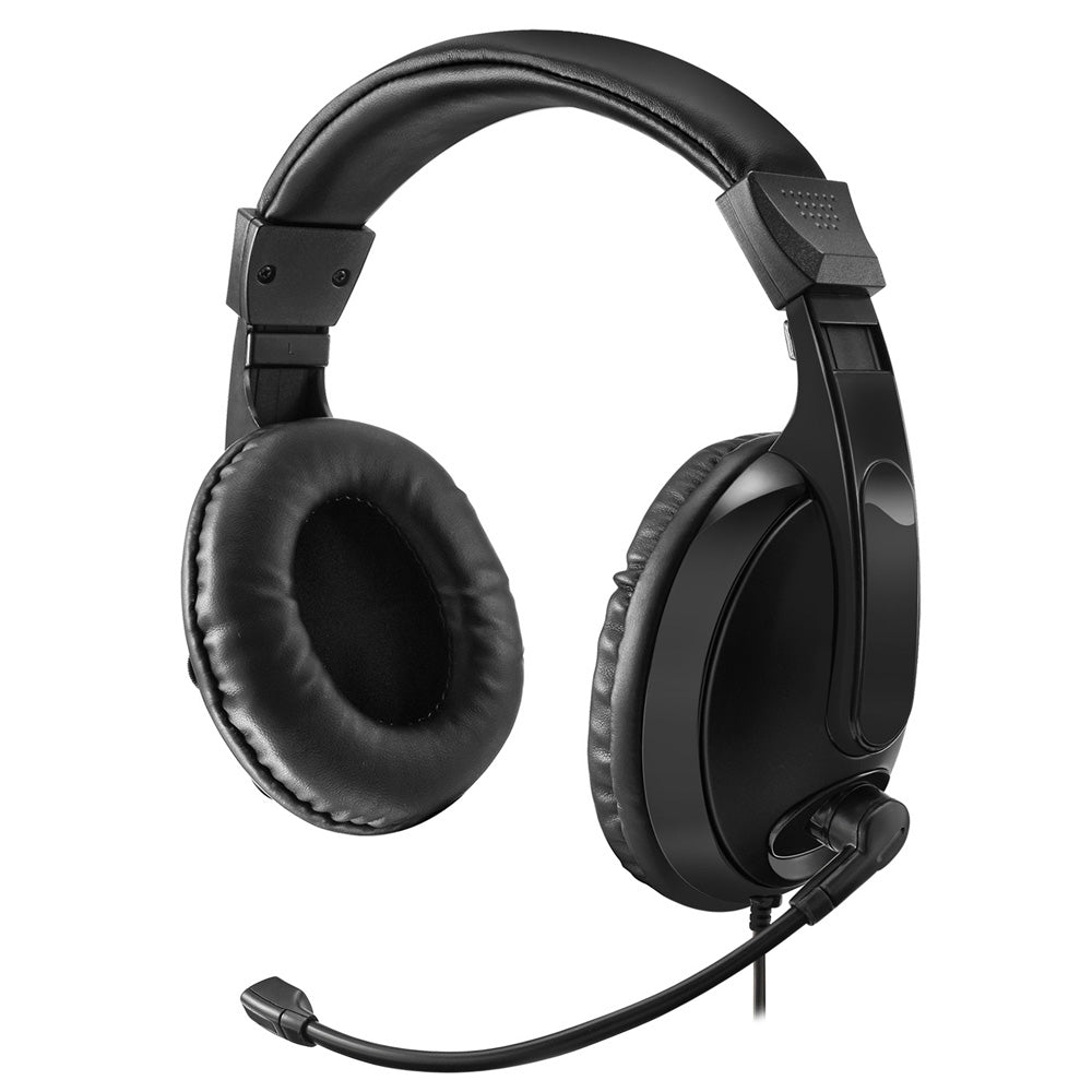 Adesso Xtream H5 Stereo Multimedia Headset with Microphone - Black-783750009232-LR-322136-1-LR eShop