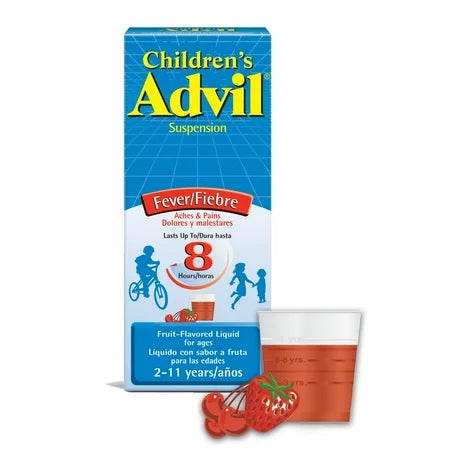 Advil Children's Pain Reliever and Fever Reducer Liquid Pain Relief Medicine - Fruit Flavor, 4 oz-305730170307-LR-224557-2-LR eShop