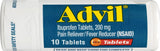Advil Pain Reliever and Fever Reducer Tablet Vial, 10 Coated Tablets - Single Vial-305730151122-LR-358845-1-LR eShop
