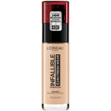 L'Oreal Paris Infallible 24 Hour Fresh Wear Foundation, Lightweight, Ivory Buff, 1 oz.