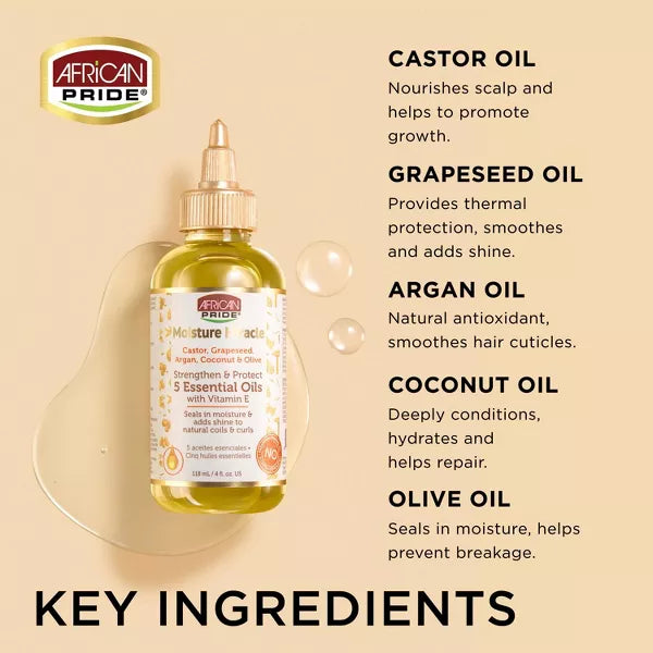 African Pride Hair Moisture Miracle Strengthen and Protect 5 Essential Oils, 4 oz-802535161047-LR-355127-6-LR eShop