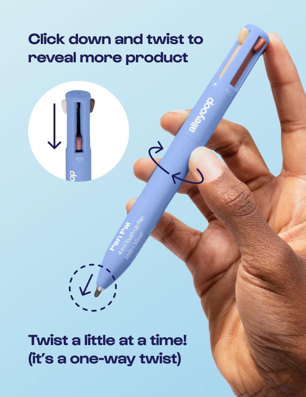 alleyoop Pen Pal 4-in-1 Eye, Brow, Lip & Highlight Pen - Make A Mauve-850042307588-LR-359612-5-LR eShop
