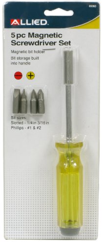 ALLIED Magnetic Screwdriver Set, 5 pieces-035794650636-LR-350300-1-LR eShop