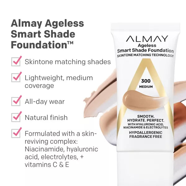 ALMAY Ageless Smart Shade Foundation - 100 Light-309970190019-LR-347691-4-LR eShop
