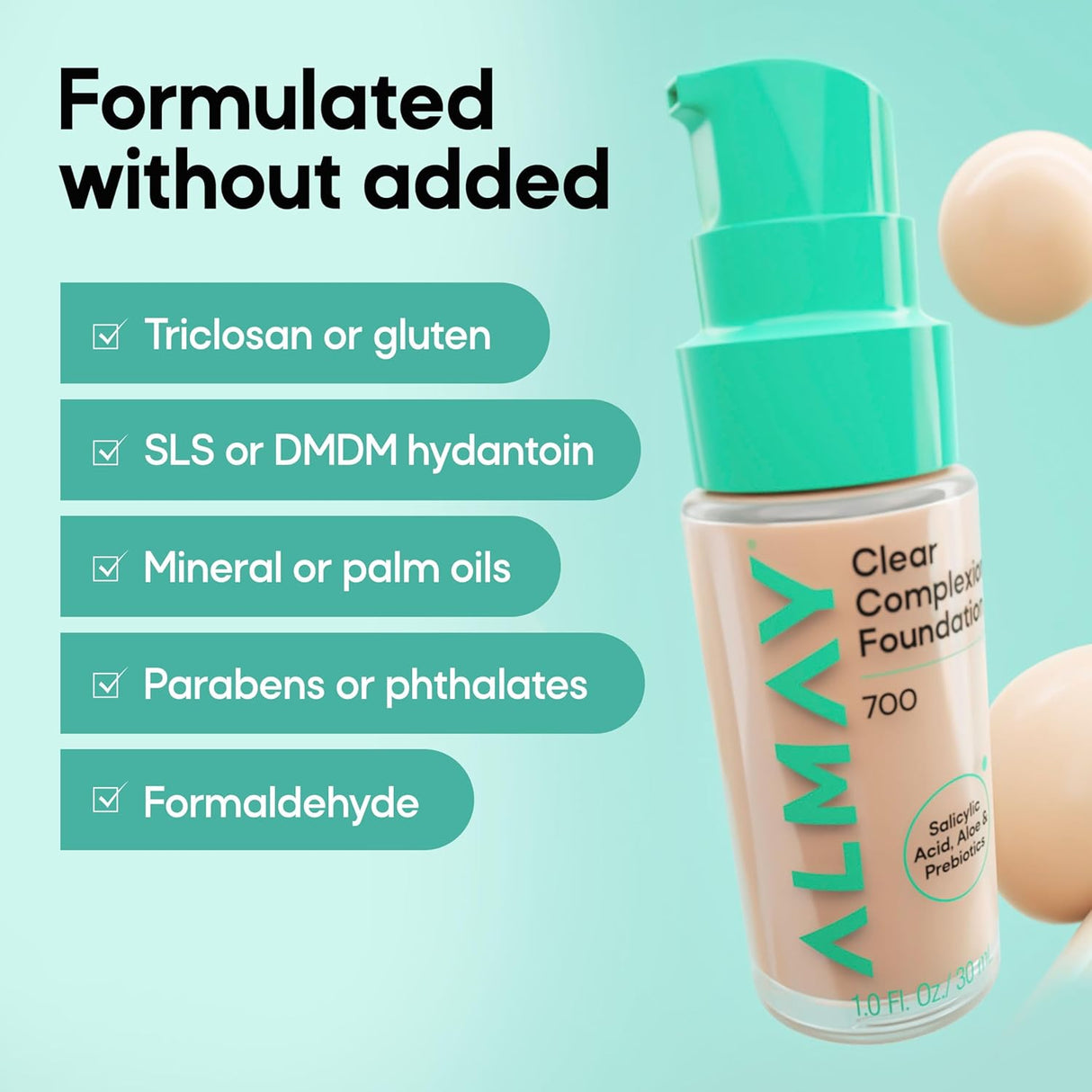 ALMAY Clear Complexion Foundation - 910, 1 oz-309970287214-LR-360815-10-LR eShop