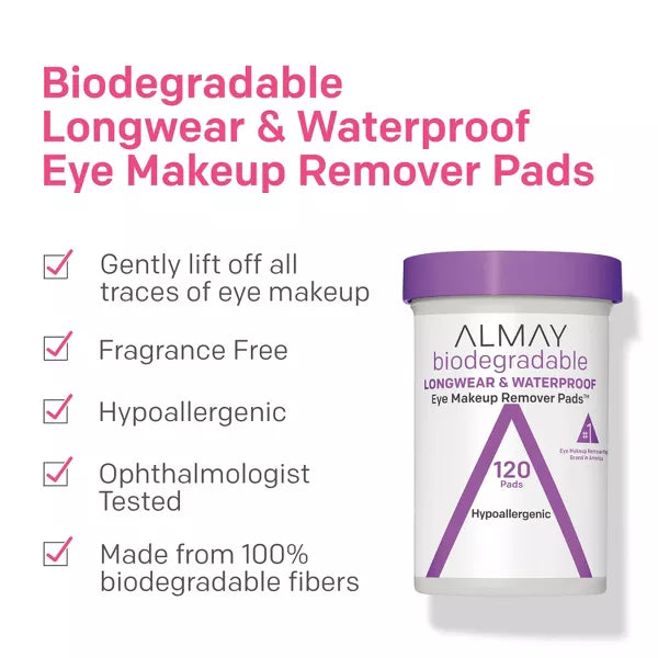 ALMAY Longwear & Waterproof Eye Makeup Remover Pads, 120 count-309970115555-LR-338189-3-LR eShop