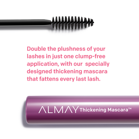 ALMAY One Coat Thickening Mascara - 401 Blackest Black-077379137132-LR-08574-3-LR eShop