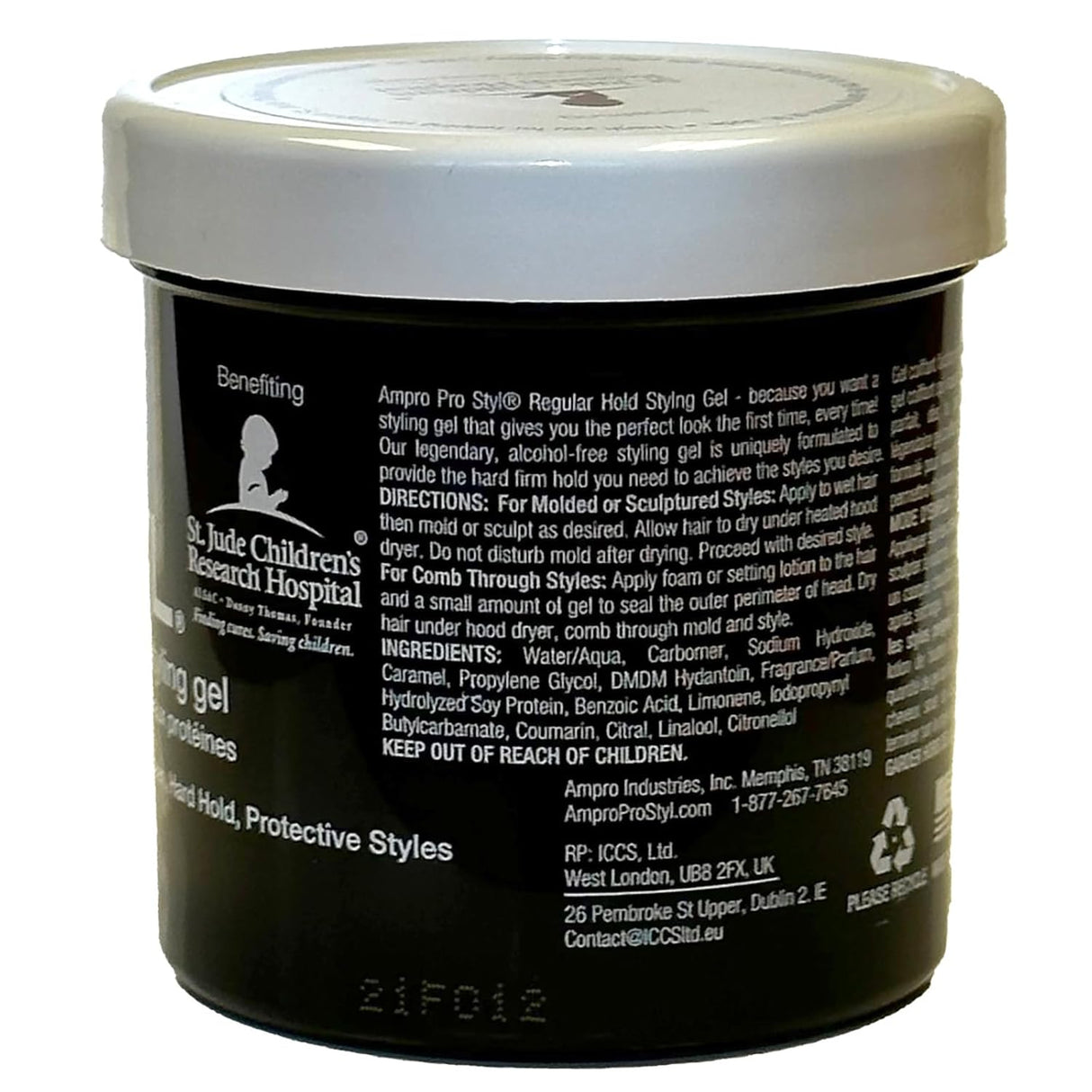 ampro Pro Styl Protein Styling Gel, 6 oz-077312406226-LR-223427-5-LR eShop