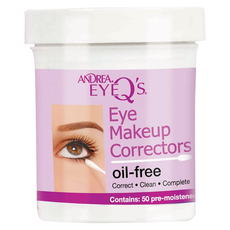 ANDREA Eye Q's Eye Makeup Correctors Swabs, 50 count-078462600021-LR-181043-1-LR eShop