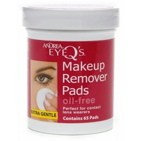 ANDREA Eye Q's Oil-Free Eye Makeup Remover Pads, 65 count-078462066056-LR-100961-1-LR eShop