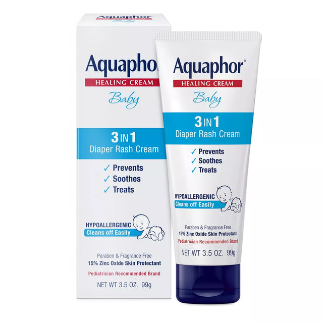 Aquaphor Baby 3-in-1 Diaper Rash Relief Cream, 3.5 oz-072140002503-LR-357136-1-LR eShop