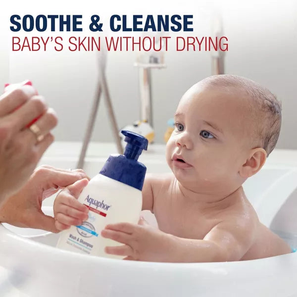 Aquaphor Baby Wash and Shampoo - Unscented, 25.4 oz-072140021085-LR-356105-4-LR eShop