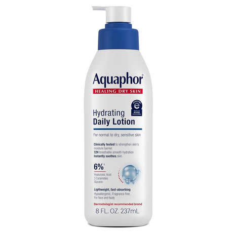 Aquaphor Daily Hydrating Lotion, 8oz Pump Bottle-072140043230-LR-364922-1-LR eShop