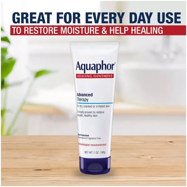 Aquaphor Healing Ointment Advanced Therapy Skin Protectant, 7 oz-072140019457-LR-356103-10-LR eShop