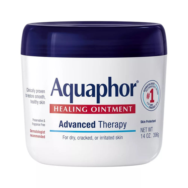 Aquaphor Healing Ointment Skin Protectant Advanced Therapy Moisturizer - Unscented, 14 oz-072140636081-LR-288045-1-LR eShop
