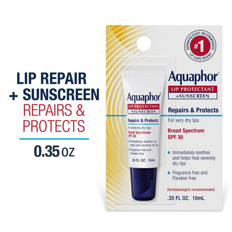Aquaphor Lip Repair Tube + Sunscreen SPF 30, .35 oz-072140040895-LR-363387-2-LR eShop