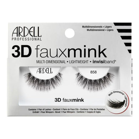 Ardell 3D Faux Mink Lashes - 858 Black-074764704818-LR-339747-1-LR eShop