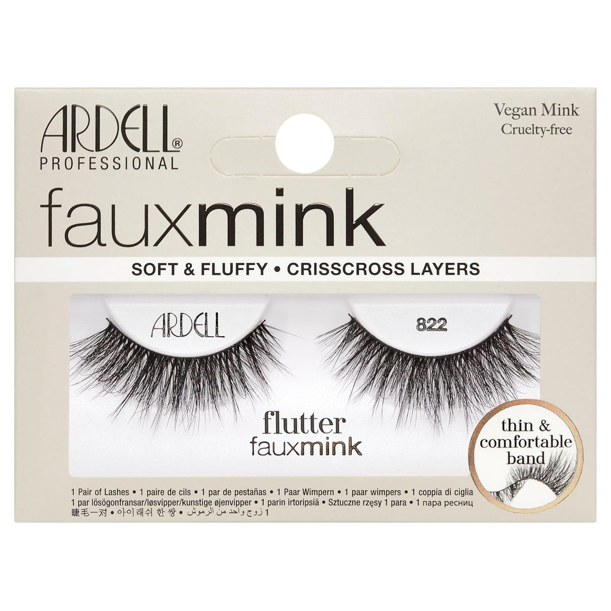 Ardell Faux Mink Lash - Flutter 822-074764432162-LR-360503-1-LR eShop