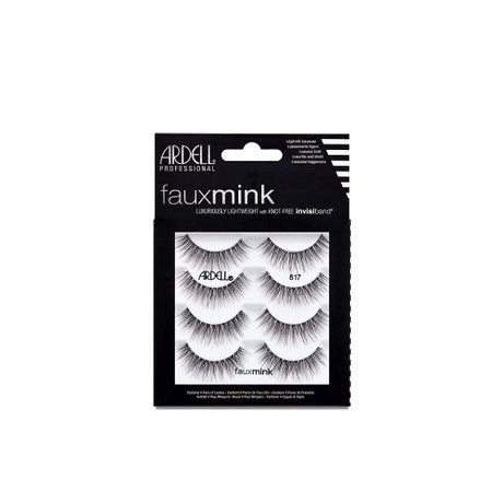 Ardell Faux Mink Lashes - 817 Black, 4 count-074764675071-LR-329913-1-LR eShop